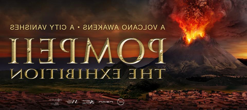 Image of key art for POMPEII: The Exhibition